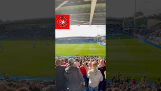 🔴⚫️ Walsall fans celebrate going ahead against Chesterfield Shorts [upl. by Enhpad188]