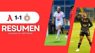 🎥 RESUMEN l ALIANZA 11 METAPÁN l CUARTOS DE FINAL IDA  APERTURA 2024 [upl. by Adekam599]