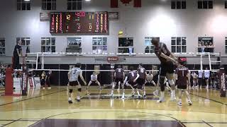 Trinity Western vs McMaster  SEMIFINALS  2023 uSports Mens Volleyball Championships [upl. by Yecies]