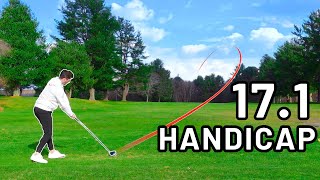 How BETTER is 17 handicap VS 30 HANDICAP EVERY SHOT [upl. by Ahsauqram225]