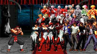 Kisakage Eiji Vs Super The King Of Fighters Team Mugen [upl. by Struve871]