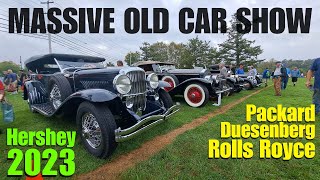 Exploring the Largest Antique Car Show in the World with 1000 Old Vehicles  Hershey Car Show 2023 [upl. by Ultima]