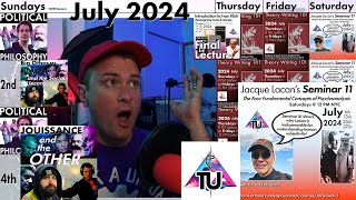 The Month of July  Theory Underground 2024  Todd McGowan Benjamin Studebaker and Michael Downs [upl. by Ofilia]