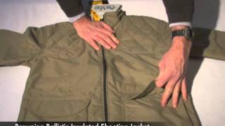 Browning Ballistic Insulated Shooting Jacket [upl. by Hunger]