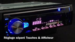 Pioneer autoradio Personnalisation Illumination [upl. by Edahc]