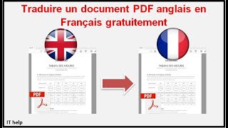 Traduire un document PDF anglais en Français gratuitement [upl. by Asilem971]