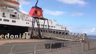 MV Caledonian Isles At Ardrossan Ferry Terminal [upl. by Naeruat969]