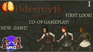 Wildermyth Steam Lets Play Coop With Commentary  A First Look at this New Game [upl. by Isej]