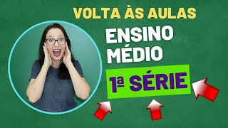 DICAS PARA O 1º ANO NO ENSINO MÉDIO 1ª SÉRIE DO EM  VOLTAS ÀS AULAS professoraangelamatematica [upl. by Ayokahs]