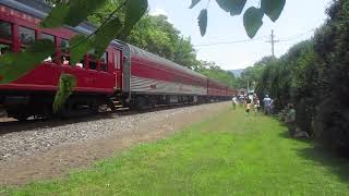 Reading and Northern 2102 FIRST TIME at Tunkhannock Pennsylvania [upl. by Anitsihc]