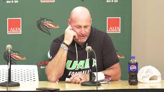 11423  UAB Football PostGame Press Conference [upl. by Reffineg866]