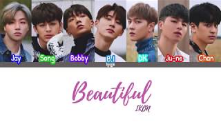 IKON 아이콘 Beautiful lyrics color coded  hanromeng [upl. by Ivy36]