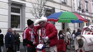 Rosenmontagszug Eschweiler 2010  Rosenmontag Dürener Straße Ecke Kochsgasse [upl. by Sokcin]