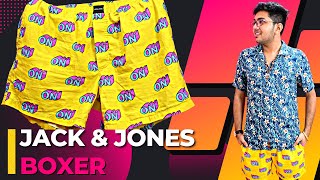 Jack amp Jones Boxers  Jack n Jones Boxers Review Unboxing   Pure Cotton Shorts [upl. by Bolen]