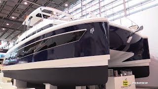 2018 Fountaine Pajot MY 44 Power Catamaran  Walkaround  2018 Boot Dusseldorf Boat Show [upl. by Spada]