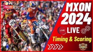 MXoN 2024 Live Timing MXoN Live Timing amp Scoring Motocross of Nations 2024 [upl. by Hsekar532]