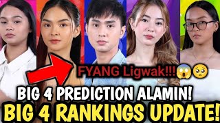 PBB GEN11 BIG 4 UPDATES OCTOBER 19 2024 BIG 4 PREDICTION RANKINGS ALAMIN pbbgen11 fyang [upl. by Neras]