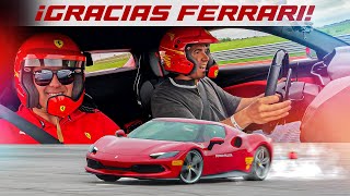 ¡FERRARI ME PERMITIÓ DERRAPAR  JUCA [upl. by Nalak]