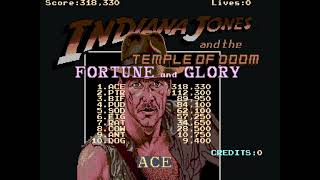 Indiana Jones and the Temple of Doom arcade 1cc [upl. by Ylro]