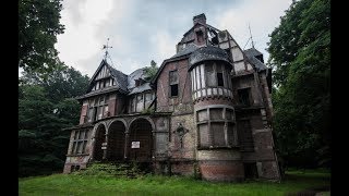 Abandoned Mansion part2 LET´S GO INSIDE  Chateau Nottebohm  Urban Exploration Belgium [upl. by Adnalor]