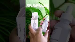 The ordinary Niacinamide face serum theordinaryniacinamide nykaahual skincare trendyshorts [upl. by Netsua]