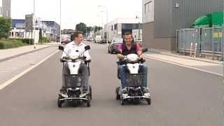 De Quingo 5wiel Scootmobiel wordt getest door RTL4 [upl. by Erv970]