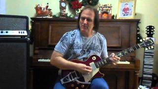 ROCKY ATHAS  Jingle Bell Les Paul [upl. by Auqinu694]