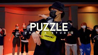 Cjamm  BewhY  Puzzle  CENTIMETER choreography [upl. by Rambert]