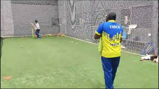 scoop shot batting drill 🏏🏏 Player forNanthitha 🏏🏏👏👏 [upl. by Akcirret]