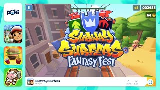 Subway Surfers Fantasy Festival  Play it on Poki [upl. by Wrdna]