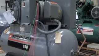 Ingersoll Rand T30 TwoStage Reciprocating Air Compressor [upl. by Langsdon]