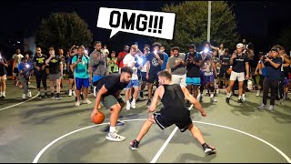 Rematch Vs Friga Was INSANE 5v5 Basketball At The Park [upl. by Philippine]