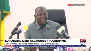 EuroBond Debt Exchange Programme Ghana secures 5billion in debt cancellation  Amin Adam [upl. by Akirdna]