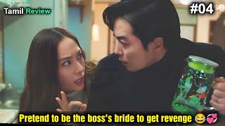 Pretend to be the bosss bride to get revenge Butkorean drama Explained in Tamil03ktalk tamil [upl. by Ness]