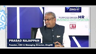 Preview ETNow EP6 Purpose Driven HR for Business Outcomation  ZingHR [upl. by Nnalorac]