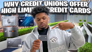 WHY CREDIT UNIONS OFFER HIGH LIMIT CREDIT CARDS [upl. by Arria]