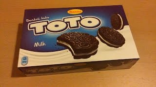 Toto keks  Mleko  Toto biscuits  Milk [upl. by Eelac]