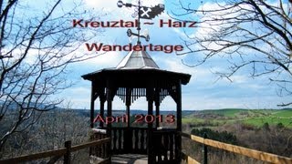 Kreuztal  Wandertage durch die Natur im Harz  April 2013  HD [upl. by Lemert149]