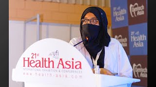 Dr Syeda Mah Ali  Seminar on Safe Blood Transfusion  21st Health Asia [upl. by Cilla]