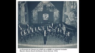 Evocación en el 50ª Aniversario de la fundación de la Orquesta de Cámara de la ENP UNAM [upl. by Anoj]