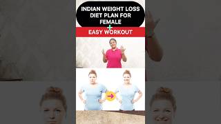 Fast weight loss diet plan for female🥗 Easy workout💃🏻 dtyamini [upl. by Marelda]