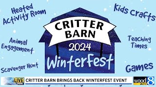 Critter Barn hosts WinterFest [upl. by Nnaeirrac]