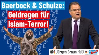 Baerbock amp Schulze Geldregen für IslamTerror [upl. by Dadivitan584]