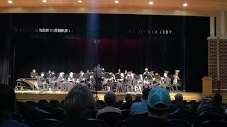 Quad City Stomp Michael Sweeney The Hanover High School Wind Ensemble at District I Assessment [upl. by Nacul794]