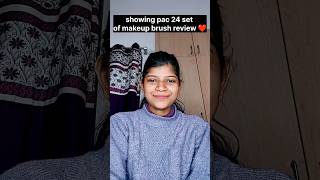 pac makeup brush review ❤️pac [upl. by Sandberg]