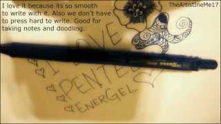 Pentel EnerGelX [upl. by Nauqet]