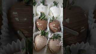 Chocolate strawberries chocolate strawberries youtubeshorts dessert [upl. by Nnomae]