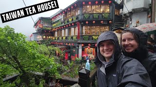 Jiufen Amei Tea House and Old Street Shopping  Taiwan Travel Homevideo [upl. by Nebuer]