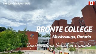 The Real Campus Visit Bronte College Mississauga ON Canada Private boarding school [upl. by Reginauld557]