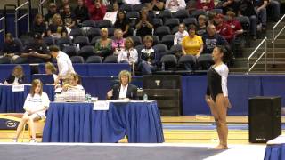 Allyse Ishino 2010 Southeast Regionals Floor [upl. by Eissoj]